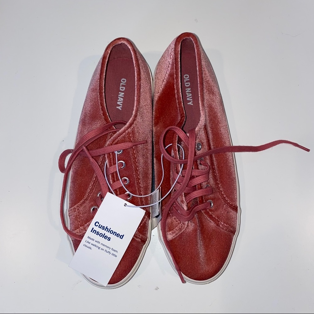 NWT Velvet Sneakers